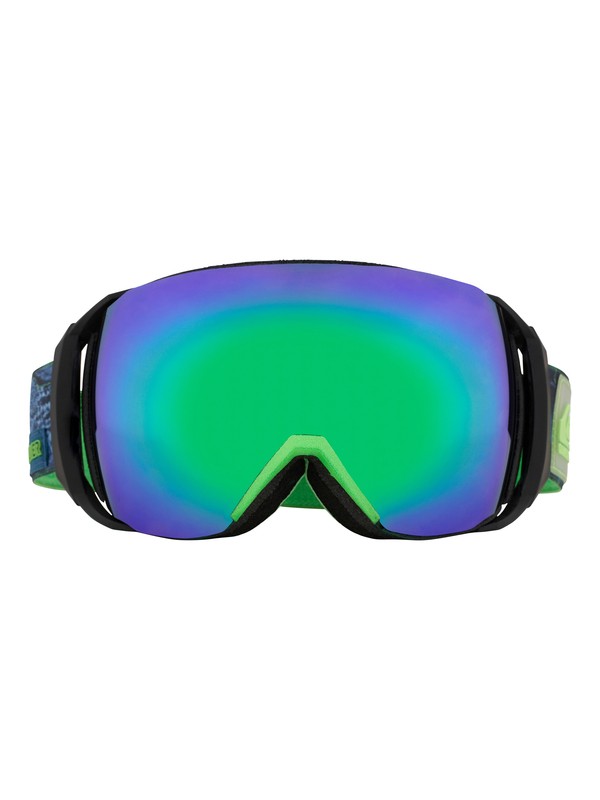 quiksilver, Hubble Rimless Goggle, MOROCCAN BLUE (bsg0) 0 Hubble Rimless Goggle EQYTG00056 Quiksilver