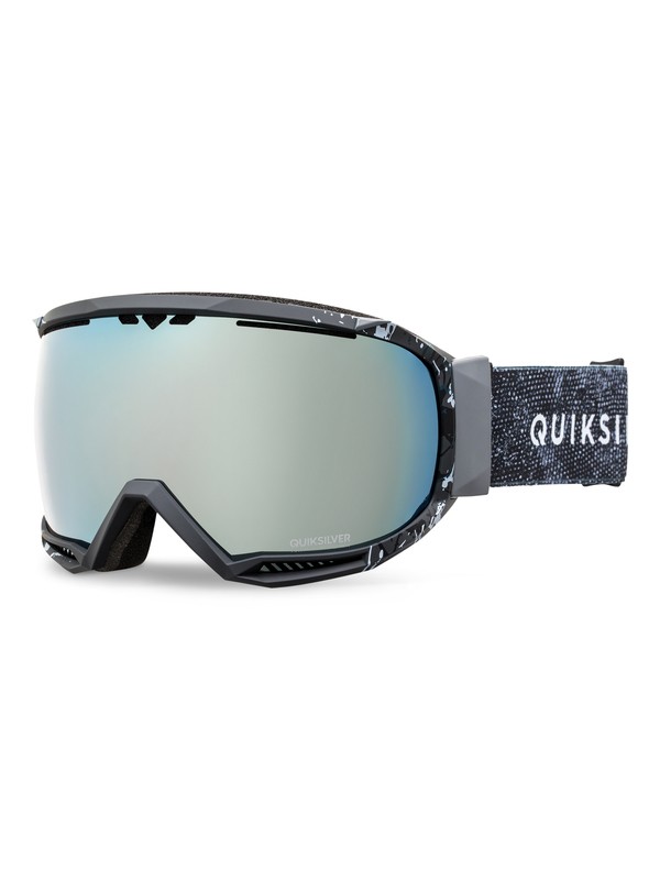 quiksilver, Hubble - Máscara de snowboard/esquí, MARINE IGUANA BW (wbk9) 0 Hubble - Máscara de snowboard/esquí Blanco EQYTG03030 Quiksilver
