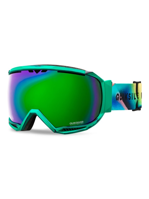 quiksilver, Hubble - Snowboard/Ski Goggles, SOLAR POWER JOSHUA TREE (yze1) 0 Hubble - Snowboard/Ski Goggles Yellow EQYTG03031 Quiksilver