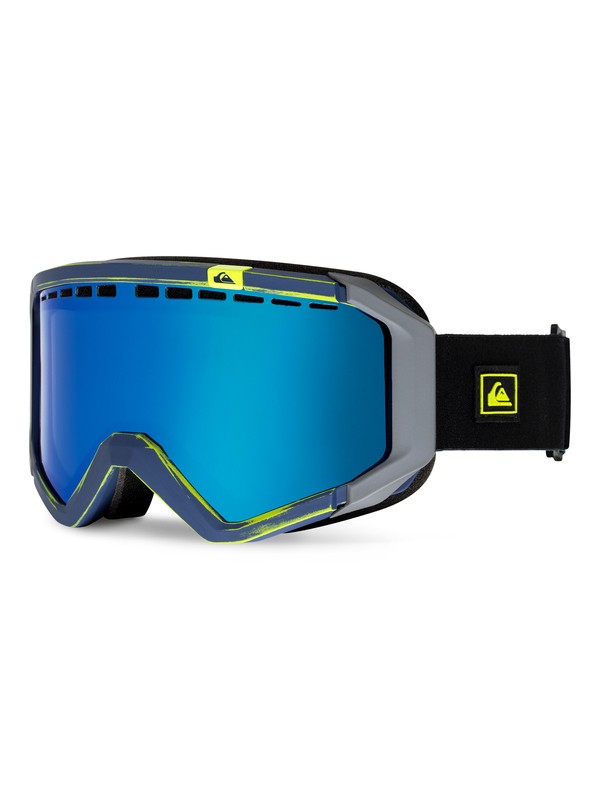 quiksilver, Q1 - Masque de snowboard/ski, VALLARTA BLUE (byh0) 0 Q1 - Masque de snowboard/ski EQYTG03037 Quiksilver
