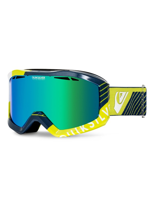 quiksilver, Fenom - Snowboard/Ski Goggles, VALLARTA BLUE (byh0) 0 Fenom - Snowboard/Ski Goggles Blue EQYTG03042 Quiksilver