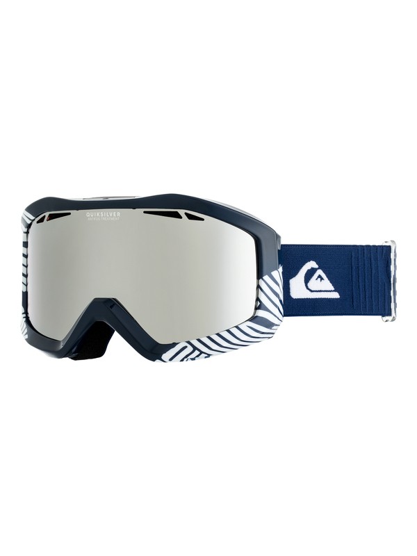 quiksilver, Сноубордическая маска Fenom Mirror, DRESS BLUES (btk0) 0 Сноубордическая маска Fenom Mirror Синий EQYTG03061 Quiksilver