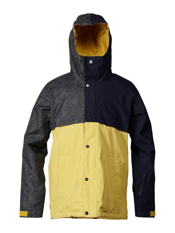 quiksilver, Decade 10K Insulated Jacket, BIG DITHER (ykn1) 0 Decade 10K Insulated Jacket EQYTJ00011 Quiksilver