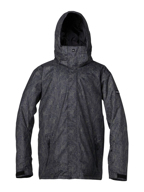 quiksilver, Mission 10K Insulated Jacket, BIG DITHER (ykn1) 0 Mission 10K Insulated Jacket EQYTJ00013 Quiksilver