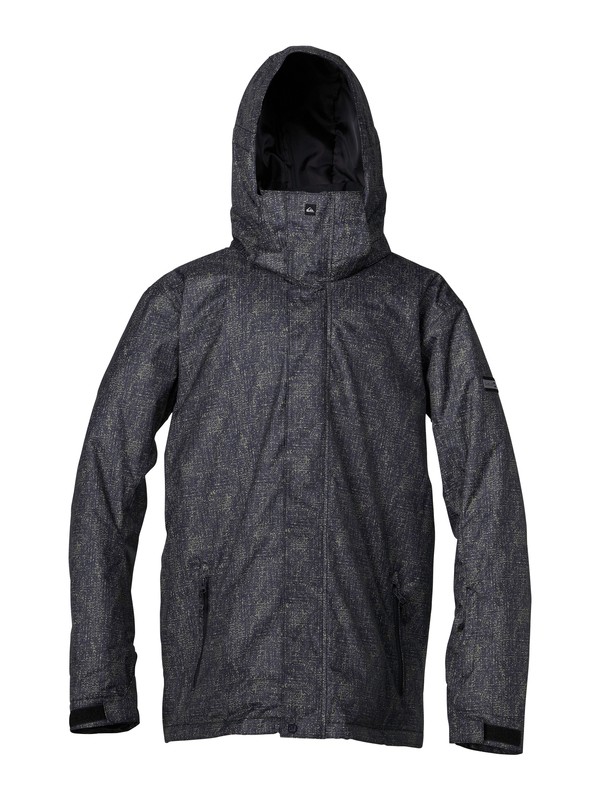 quiksilver, Mission 10K Shell Jacket, BIG DITHER (ykn1) 0 Mission 10K Shell Jacket EQYTJ00014 Quiksilver