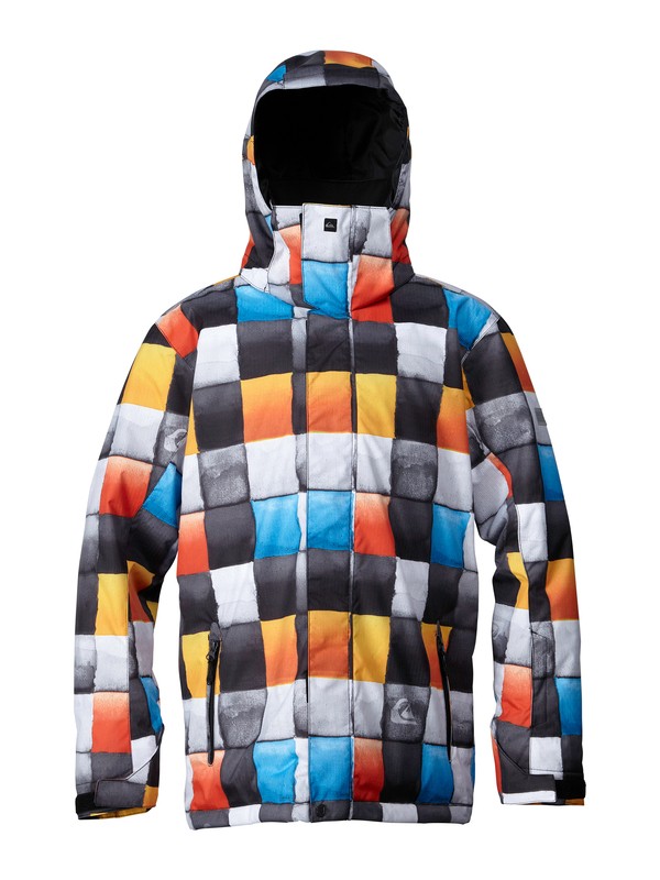 quiksilver, MISSION REDEMPTION INS JACKET, REDEMPTION CHECK BLUE (bnl1) 0 MISSION REDEMPTION INS JACKET EQYTJ00030 Quiksilver