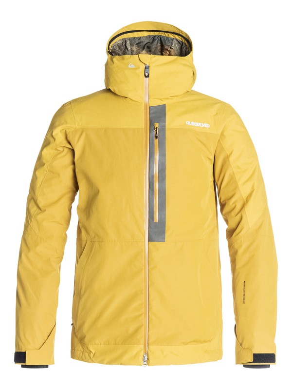 quiksilver, Tension 15K Snow Jacket, OLIVE OIL (glp0) 0 Tension 15K Snow Jacket EQYTJ03010 Quiksilver