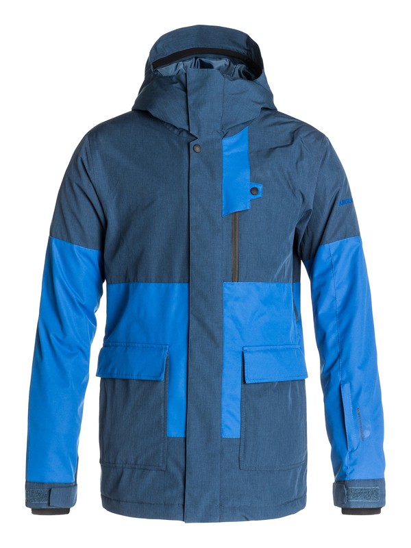 quiksilver, York Chamarra de snowboard, DARK DENIM (brq0) 0 York Chamarra de snowboard EQYTJ03013 Quiksilver