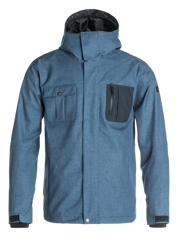 quiksilver, Illusion Shell 10K Snow Jacket, DARK DENIM (brq0) 0 Illusion Shell 10K Snow Jacket EQYTJ03032 Quiksilver