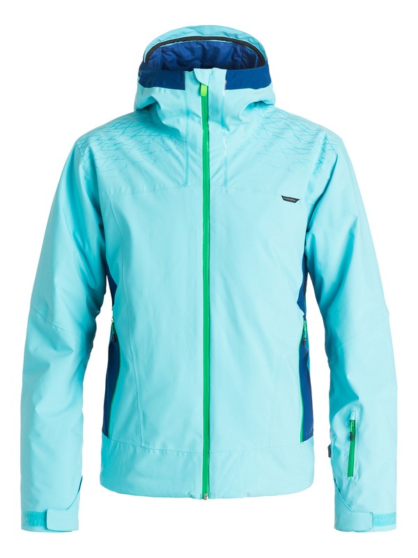 quiksilver, Bloke - Veste de snow, BLUE FISH (bgz0) 0 Bloke - Veste de snow EQYTJ03054 Quiksilver