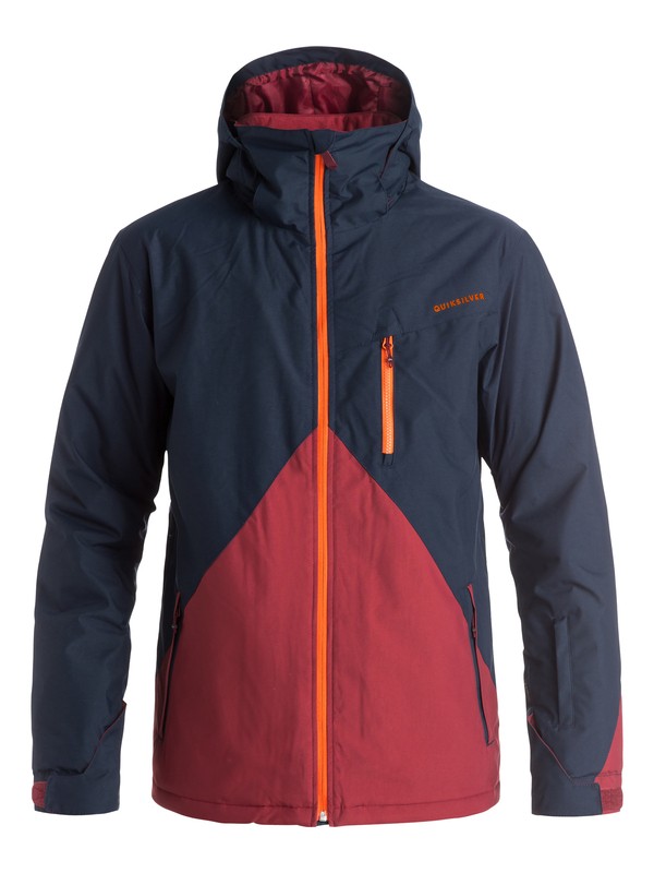 quiksilver, Mission Colorblock - Veste de snow, NAVY BLAZER (byj0) 0 Mission Colorblock - Veste de snow EQYTJ03067 Quiksilver