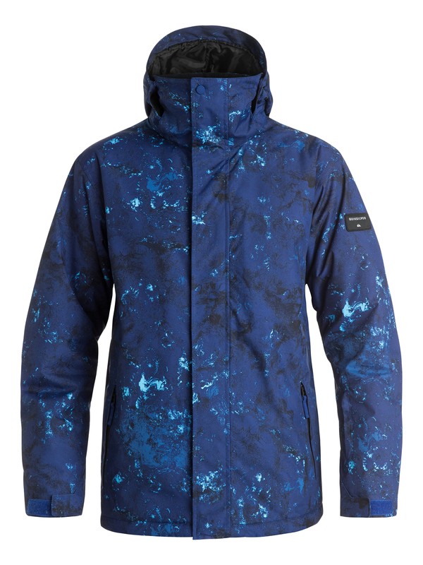 quiksilver, Mission Printed Snow Jacket, HANDPAINTED (byb6) 0 Mission Printed Snow Jacket EQYTJ03069 Quiksilver