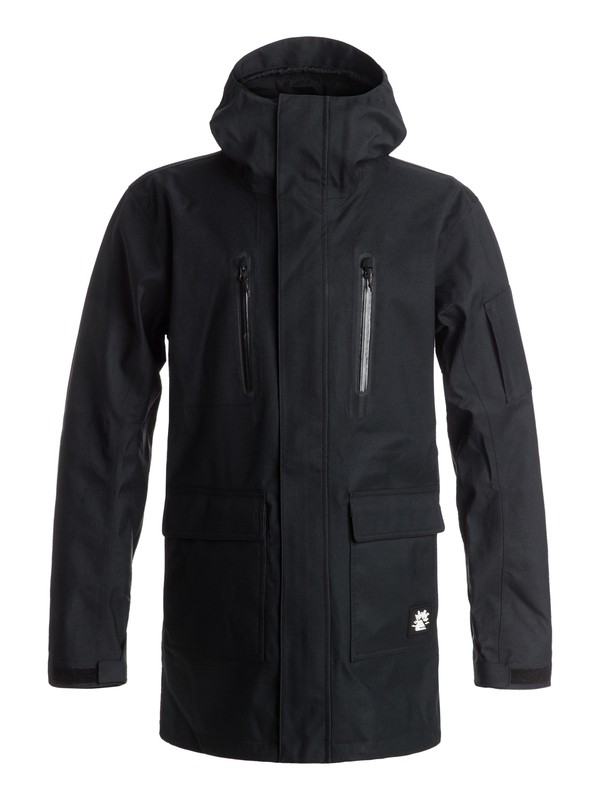 quiksilver, Chaqueta Snowboard - Julien David X Quiksilver Dark And Strormy, BLACK (kvj0) 0 Chaqueta Snowboard - Julien David X Quiksilver Dark And Strormy EQYTJ03074 Quiksilver