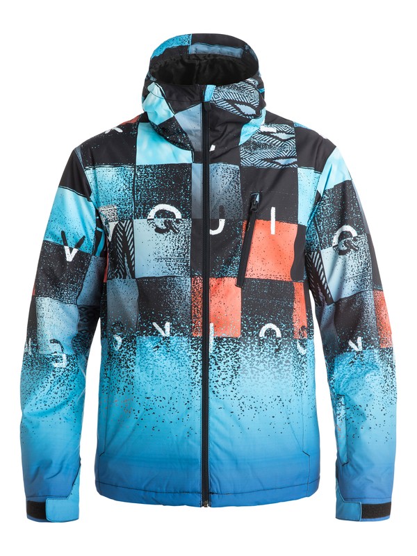 quiksilver, Сноубордическая куртка Mission Plus Mountain Exclusive, CHAKALAPAKI GRADIENT BLUE (byb3) 0 Сноубордическая куртка Mission Plus Mountain Exclusive EQYTJ03087 Quiksilver