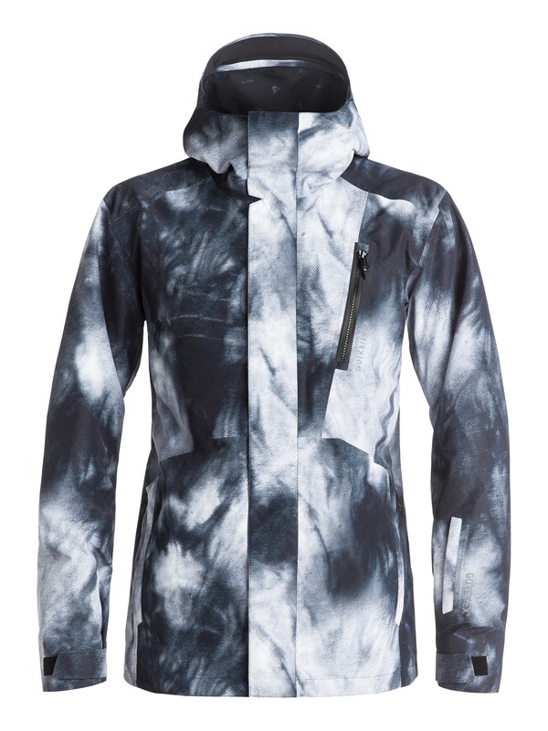 quiksilver, Forever Printed GORE-TEX® Snow Jacket, TEMPETA CAVIAR (kvj6) 0 Forever Printed GORE-TEX® Snow Jacket EQYTJ03091 Quiksilver