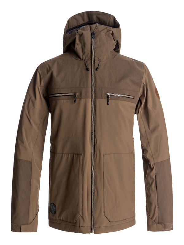 quiksilver, Arrow Wood Snow Jacket, CUB (cpv0) 0 Arrow Wood Snow Jacket EQYTJ03118 Quiksilver