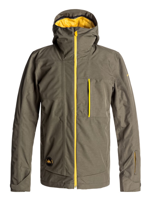 quiksilver, Sycamore - Snow Jacke für Männer, GRAPE LEAF (cre0) 0 Sycamore - Snow Jacke für Männer Braun EQYTJ03120 Quiksilver