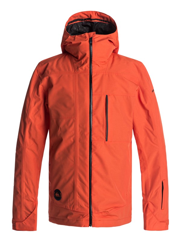 quiksilver, Сноубордическая куртка Sycamore, MANDARIN RED (nms0) 0 Сноубордическая куртка Sycamore Оранжевый EQYTJ03120 Quiksilver