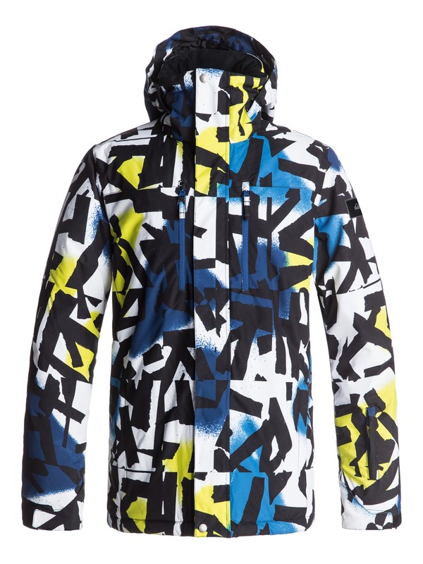 quiksilver, Mission - Veste de snow pour Homme, SULPHUR SPRING BREAK THE CYCLE (ggp6) 0 Mission - Veste de snow pour Homme Vert EQYTJ03128 Quiksilver