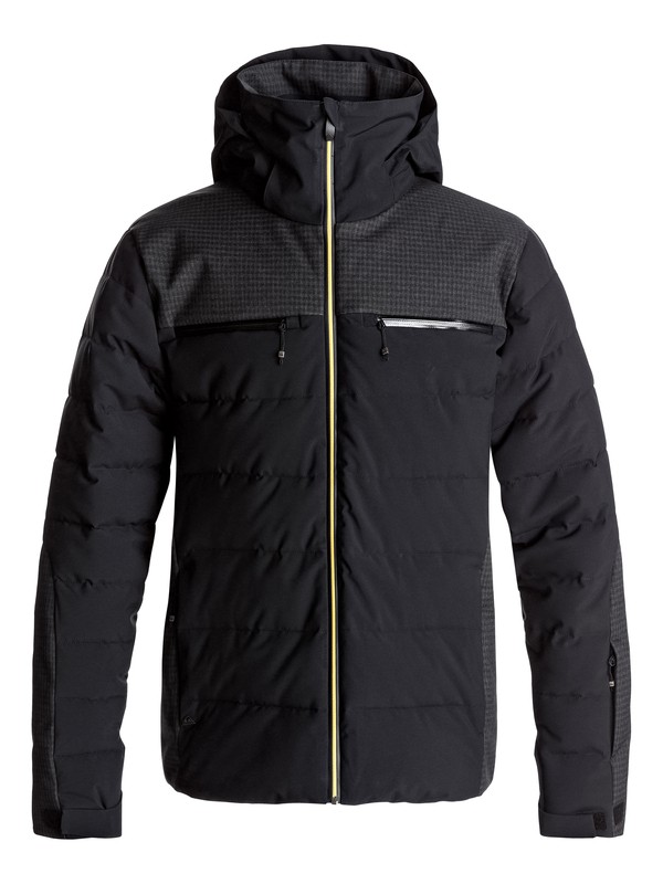 quiksilver, Сноубордическая куртка The Edge, BLACK (kvj0) 0 Сноубордическая куртка The Edge Черный EQYTJ03131 Quiksilver