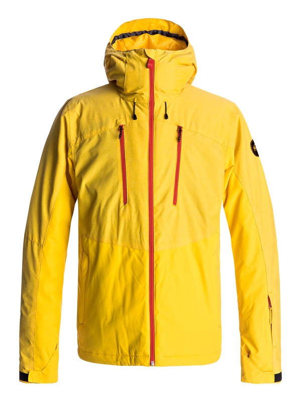 quiksilver, Mission Plus - Snow Jacke für Männer, SOLAR POWER (yze0) 0 Mission Plus - Snow Jacke für Männer Gelb EQYTJ03134 Quiksilver