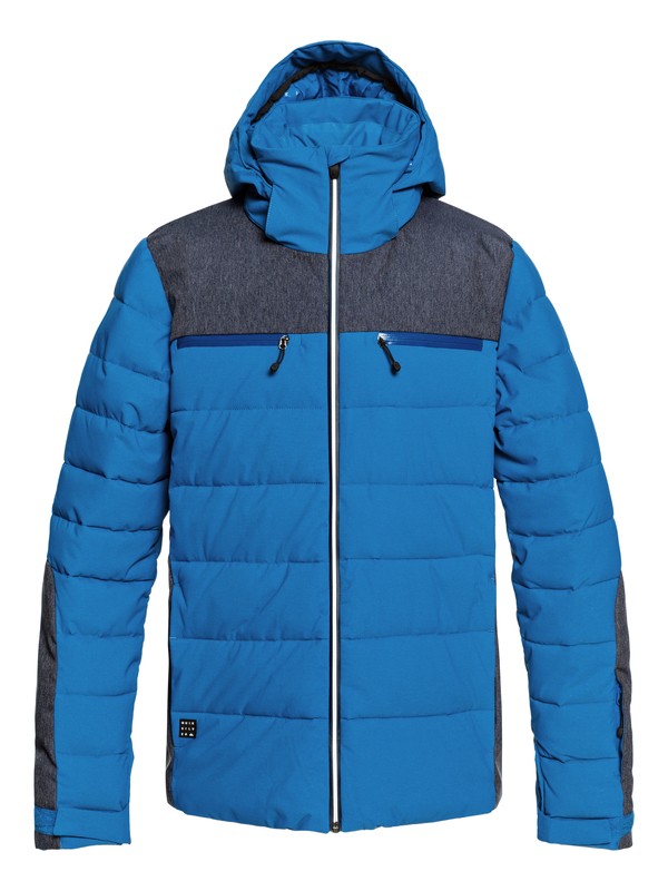 quiksilver, The Edge - Chaqueta Plumífero para Hombre, DAPHNE BLUE (bqc0) 0 The Edge - Chaqueta Plumífero para Hombre Azul EQYTJ03174 Quiksilver