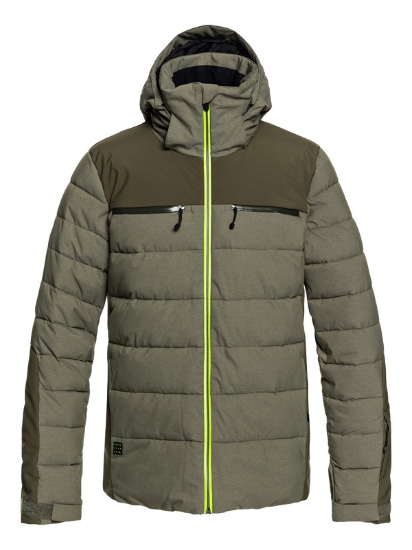 quiksilver, The Edge - Chaqueta Plumífero para Hombre, GRAPE LEAF (cre0) 0 The Edge - Chaqueta Plumífero para Hombre Marron EQYTJ03174 Quiksilver