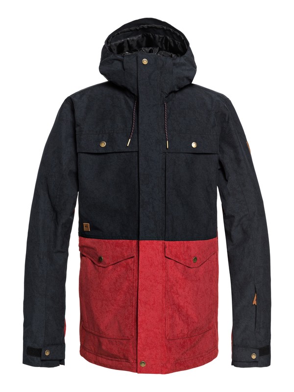 quiksilver, Horizon Snow Jacket, BLACK (kvj0) 0 Horizon Snow Jacket Black EQYTJ03177 Quiksilver
