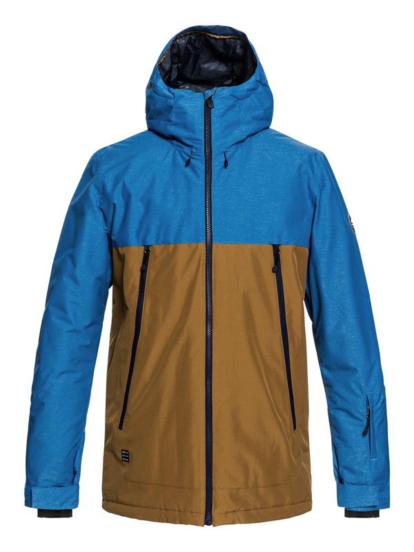 quiksilver, Sierra - Snow Jacket for Men, GOLDEN BROWN (cpd0) 0 Sierra - Snow Jacket for Men Brown EQYTJ03181 Quiksilver