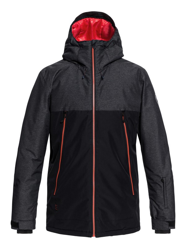 quiksilver, Sierra - Snow Jacket for Men, BLACK (kvj0) 0 Sierra - Snow Jacket for Men Black EQYTJ03181 Quiksilver