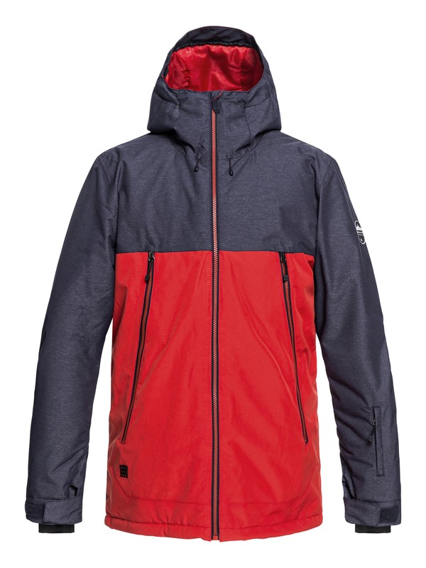 quiksilver, Sierra - Snow Jacket for Men, FLAME (rpz0) 0 Sierra - Snow Jacket for Men Red EQYTJ03181 Quiksilver