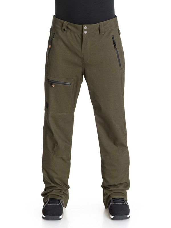quiksilver, Lincoln 10K Snow Pants, FOREST NIGHT (csn0) 0 Lincoln 10K Snow Pants EQYTP03008 Quiksilver