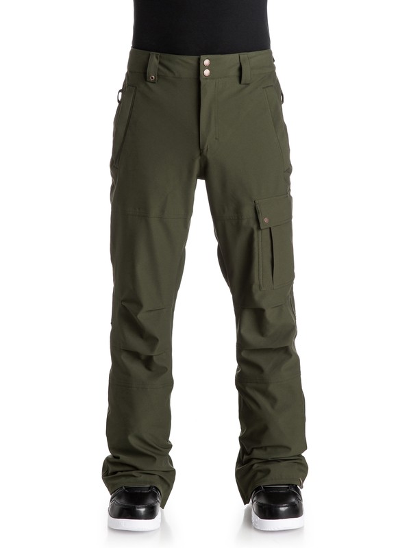 quiksilver, Reason - Snow Pants, FOREST NIGHT (csn0) 0 Reason - Snow Pants EQYTP03036 Quiksilver