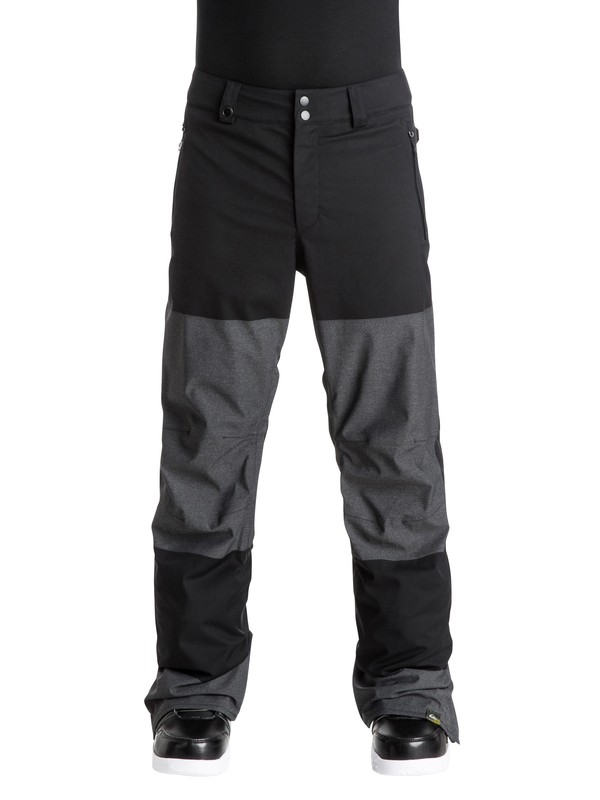 quiksilver, Stamp - Pantalones Para Nieve, BLACK (kvj0) 0 Stamp - Pantalones Para Nieve EQYTP03037 Quiksilver