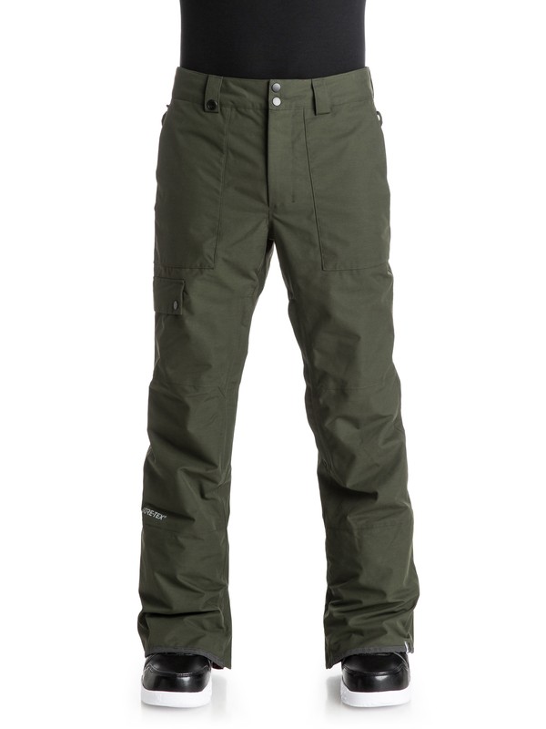 quiksilver, Swords 2L GORE-TEX - Snow Pants, FOREST NIGHT (csn0) 0 Swords 2L GORE-TEX - Snow Pants EQYTP03038 Quiksilver