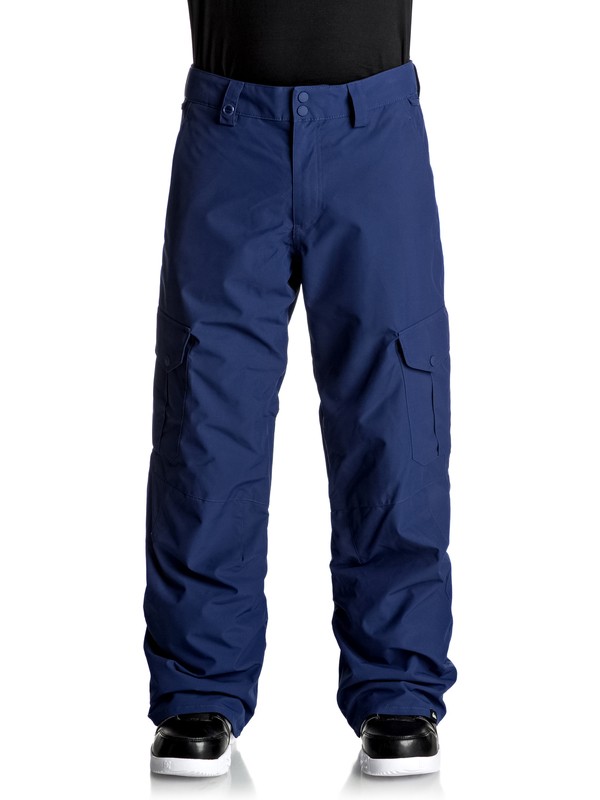 quiksilver, Porter Snow Pants, ESTATE BLUE (bsw0) 0 Porter Snow Pants EQYTP03062 Quiksilver
