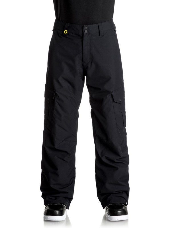 quiksilver, Porter - Pantaloni da snowboard, BLACK (kvj0) 0 Porter - Pantaloni da snowboard Black EQYTP03062 Quiksilver