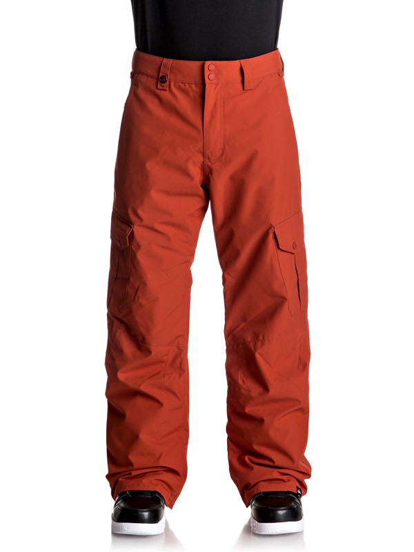 quiksilver, Porter Snow Pants, KETCHUP RED (rqp0) 0 Porter Snow Pants Red EQYTP03062 Quiksilver