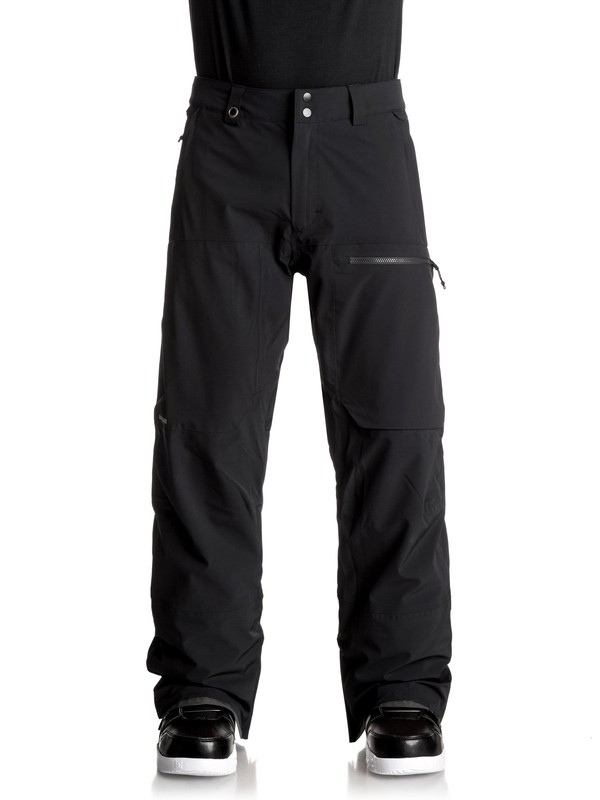 quiksilver, Tr Stretch - Pantaloni da snowboard, BLACK (kvj0) 0 Tr Stretch - Pantaloni da snowboard Black EQYTP03069 Quiksilver