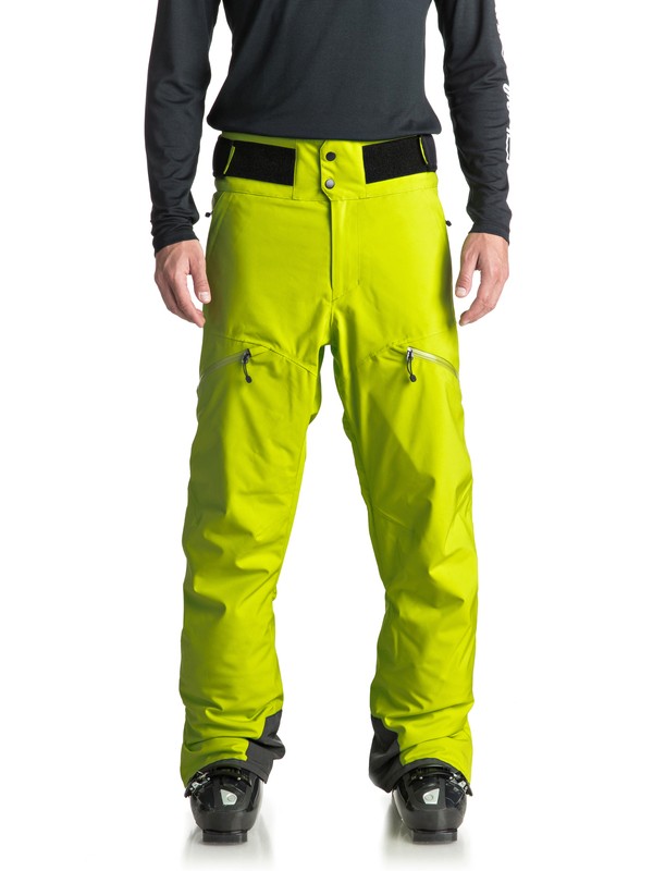 quiksilver, Orbitor - Pantaloni da snowboard da Uomo, LIME GREEN (gkc0) 0 Orbitor - Pantaloni da snowboard da Uomo Green EQYTP03083 Quiksilver