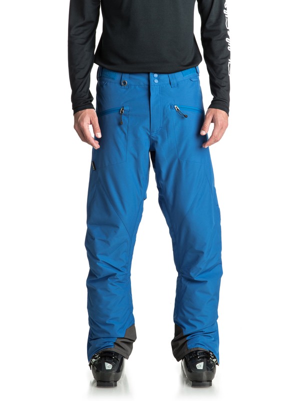quiksilver, Boundry - Pantaloni da snowboard da Uomo, DAPHNE (bqc0) 0 Boundry - Pantaloni da snowboard da Uomo Blue EQYTP03086 Quiksilver