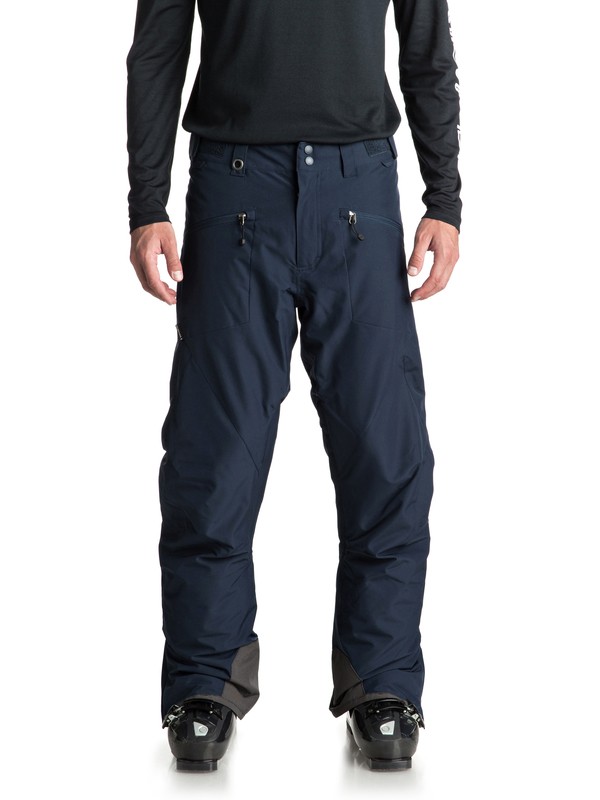 quiksilver, Boundry - Pantaloni da snowboard da Uomo, DRESS BLUES (btk0) 0 Boundry - Pantaloni da snowboard da Uomo Blue EQYTP03086 Quiksilver