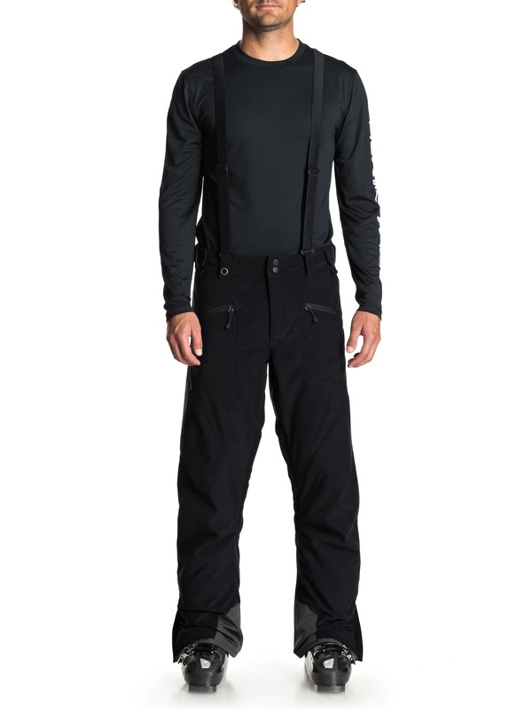 quiksilver, Boundry Plus - Snow Pants for Men, BLACK (kvj0) 0 Boundry Plus - Snow Pants for Men EQYTP03096 Quiksilver