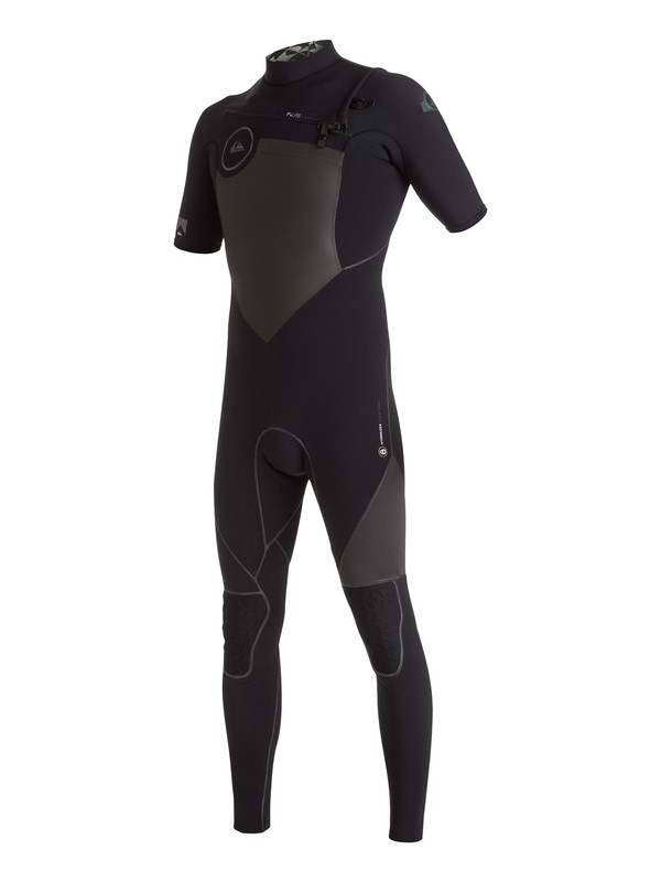 quiksilver, Highline Performance 2/2mm - Combinaison de surf intégrale à zip poitrine, BLACK (kvj0) 0 Highline Performance 2/2mm - Combinaison de surf intégrale à zip poitrine EQYW303002 Quiksilver