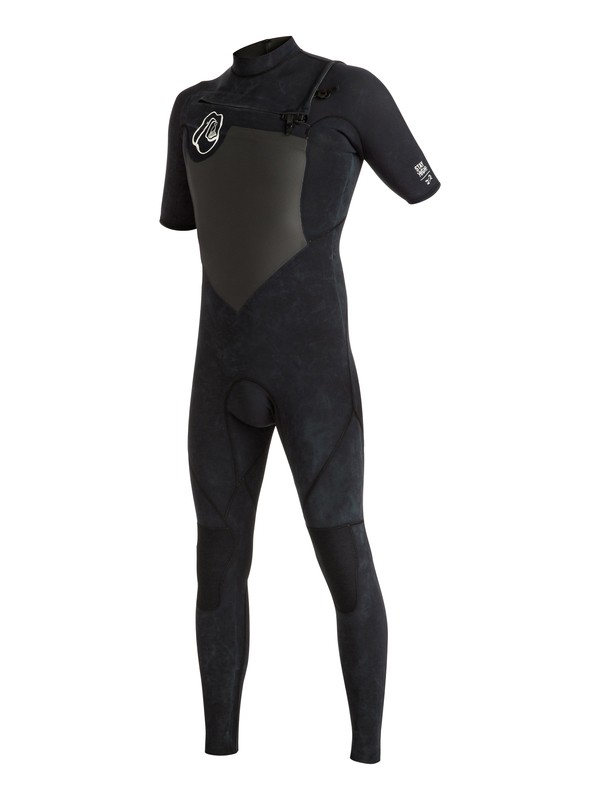 quiksilver, High Dye 2/2mm - Combinaison de surf intégrale à zip poitrine, BLACK (kvj0) 0 High Dye 2/2mm - Combinaison de surf intégrale à zip poitrine EQYW303004 Quiksilver