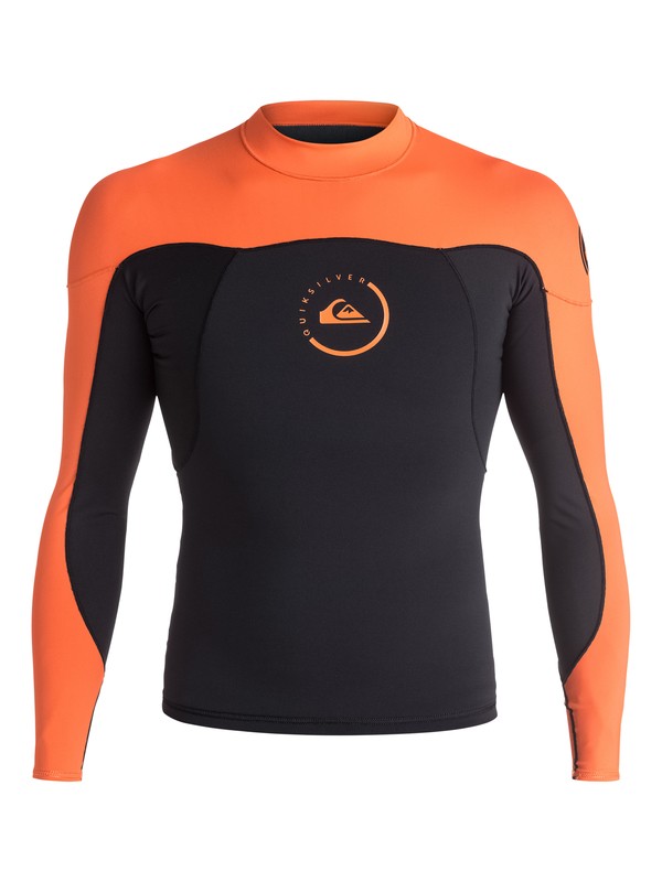 quiksilver, Syncro 1mm - Top manches longues en néoprène, FLAME (nmj0) 0 Syncro 1mm - Top manches longues en néoprène Orange EQYW803005 Quiksilver