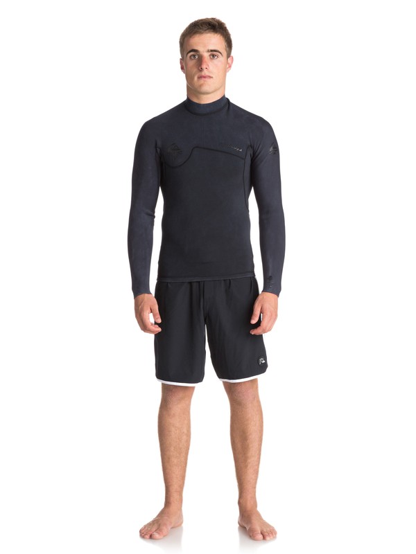 quiksilver, 1.5mm Quiksilver Originals Monochrome - Neopren-Top für Männer, BLACK (kvj0) 0 1.5mm Quiksilver Originals Monochrome - Neopren-Top für Männer Schwarz EQYW803010 Quiksilver