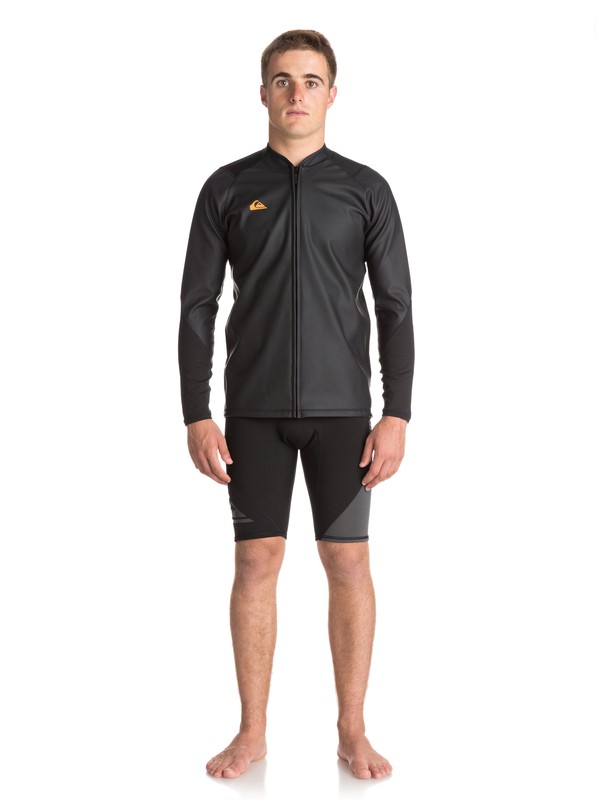 quiksilver, Waterman - Veste de paddle pour Homme, BLACK (kvj0) 0 Waterman - Veste de paddle pour Homme Noir EQYW803013 Quiksilver