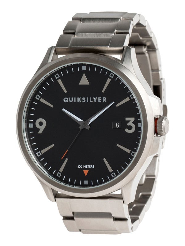 quiksilver, Beluka Metal - Reloj Analógico para Hombre, SILVER (sja0) 0 Beluka Metal - Reloj Analógico para Hombre Gris EQYWA03012 Quiksilver
