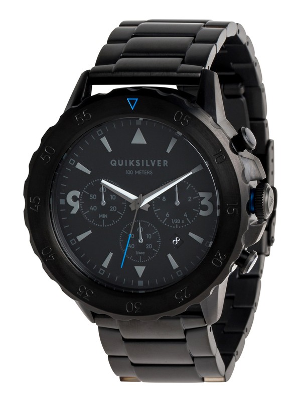 quiksilver, B-52 Chrono Metal - Reloj Analógico para Hombre, BLACK (kvj0) 0 B-52 Chrono Metal - Reloj Analógico para Hombre Negro EQYWA03019 Quiksilver